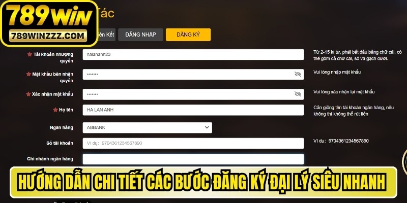 Hướng dẫn chi tiết các bước đăng ký đại lý siêu nhanh chóng