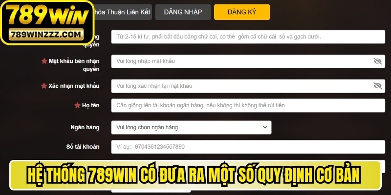 Hệ thống 789WIN có đưa ra một số quy định cơ bản đối với các đối tác liên kết